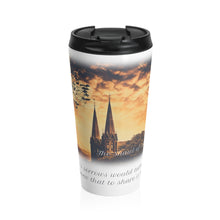 Load image into Gallery viewer, &#39;THE SHAWL OF GOLD&#39; Digital Download* + Quote Travel Mug Bundle